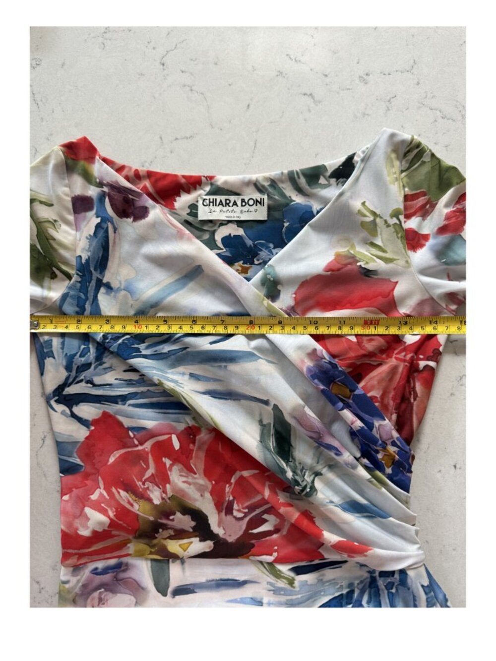 Chiara Boni La Petite Robe Florien Floral Dress Size 2 - Picture 6 of 7